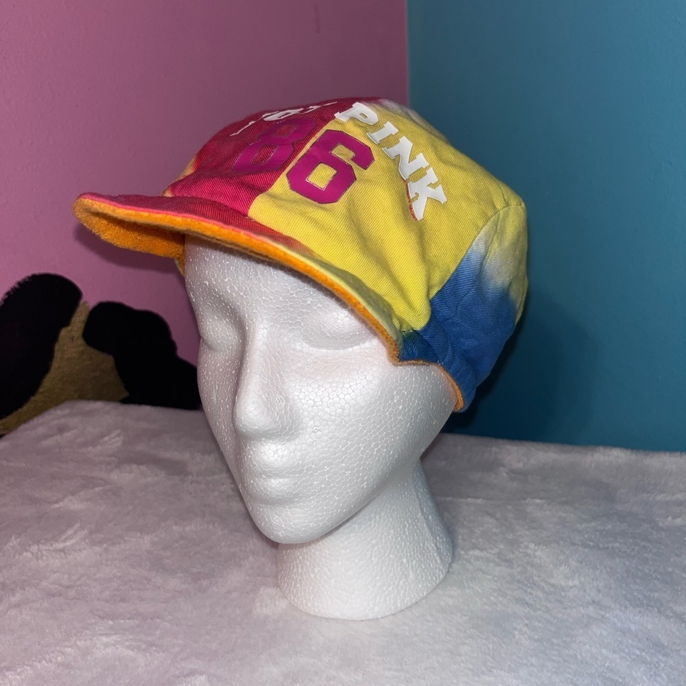 PINK VS VINTAGE TYE DYE HAT
